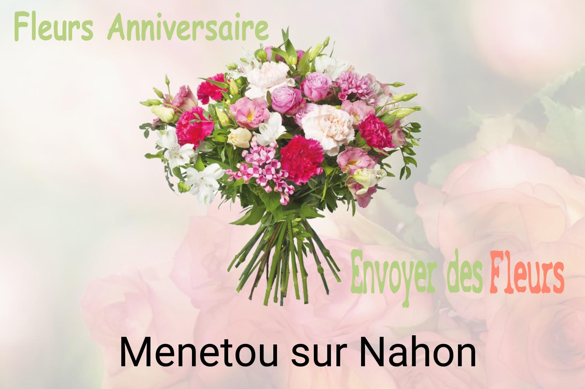 Bouquet de fleurs d’anniversaire livré à Menetou-sur-Nahon